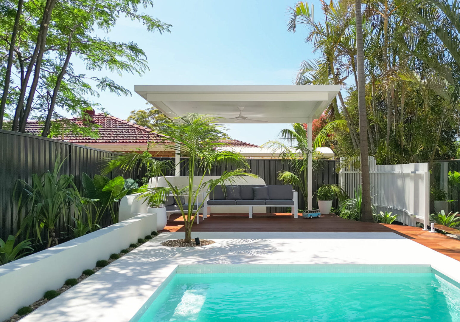 two post pergola