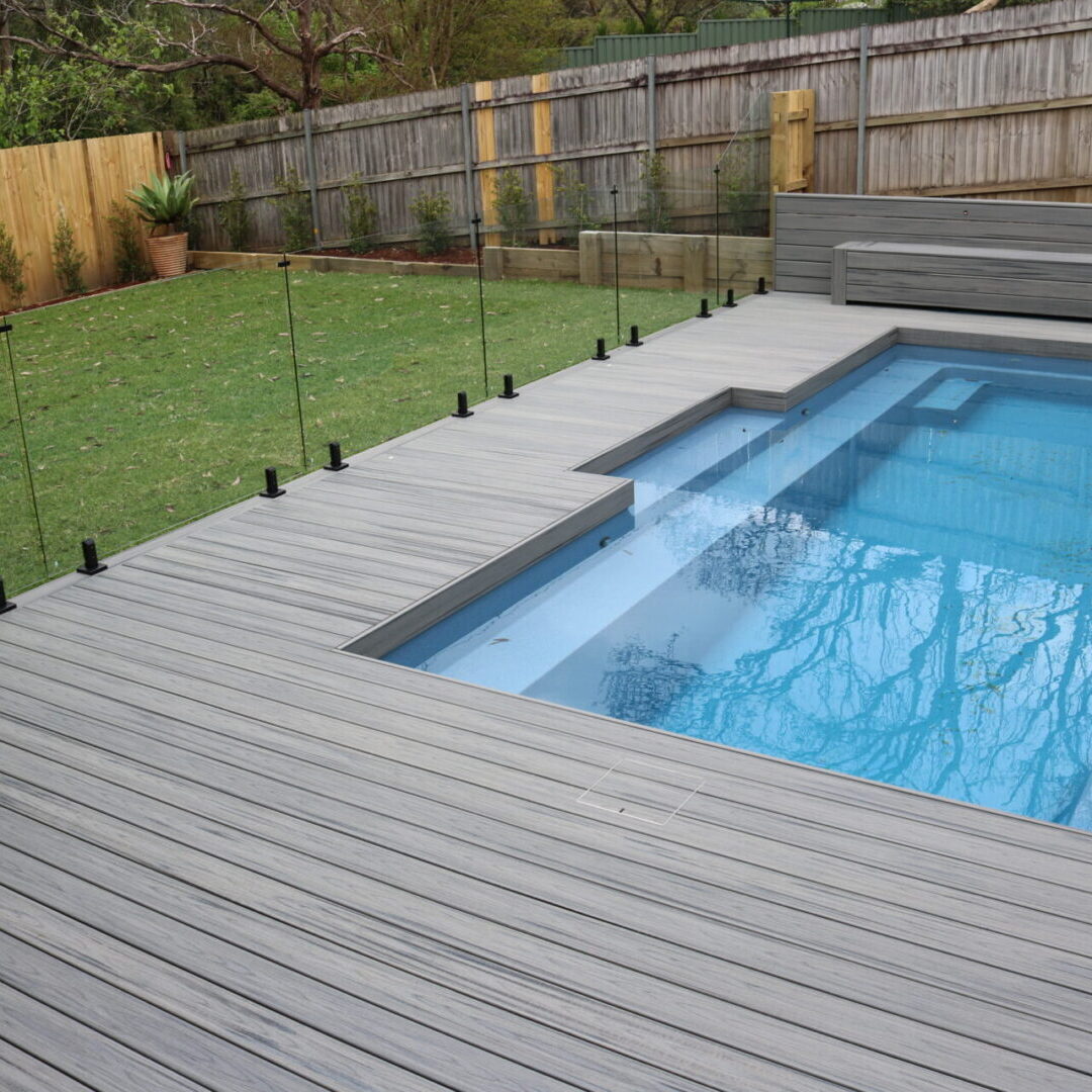 pool deck